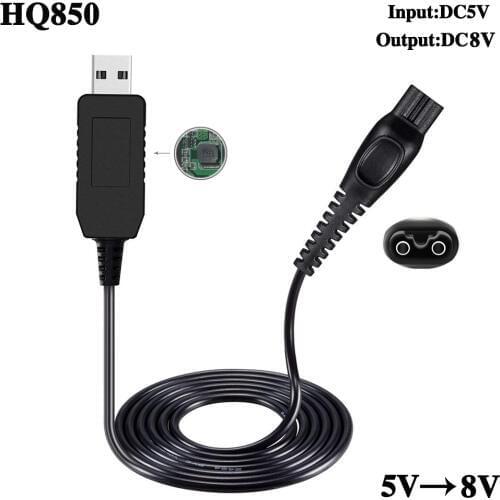 USB Plug 8V 2W HQ850 Charger Adaptor For Philips Norelco Shaver razors S5077 S5079 S5080 S5082 S5090 S5091 HQ850 Charger