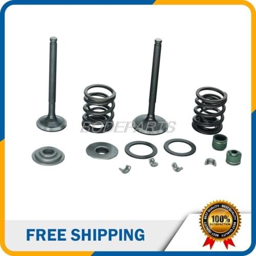 Motorcycle Parts Accessories 155cc Valve With Spring Pedestal Lock Clip For Zongshen 160cc Engine Free Shipping