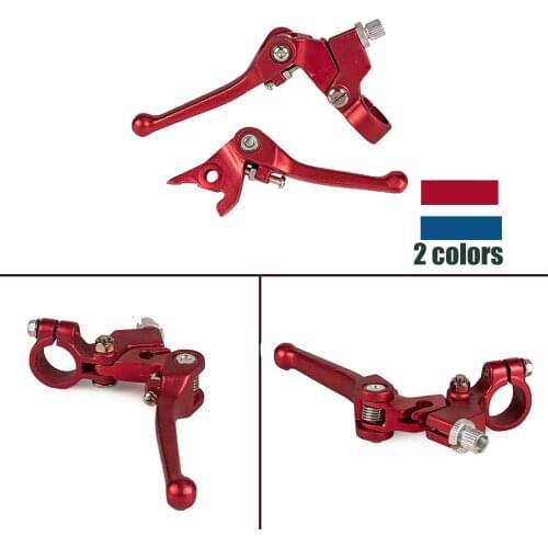 Aluminum Brake Clutch Lever For 50cc-160cc SDG SSR Taotao Roketa Coolster CRF XR TTR KLX Chinese Pit Dirt Bike Motorcycle