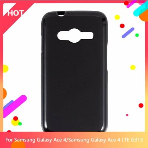 Galaxy Ace 4 Case Matte Soft Silicone TPU Back Cover For Samsung Galaxy Ace 4 LTE G313 Phone Case Slim shockproof