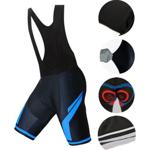 Honu fast Cycling Bib Shorts Men Breathable Downhill 9D Road MTB Mountain Bike Bib Shorts Bicycle Clothing Padded