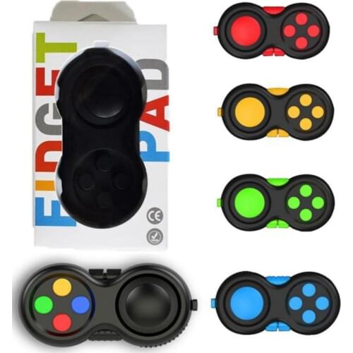 Game Handle Toys Plastic Reliever Stress Hand Fidget Pad Decompression Gift Key mobile phone accessories