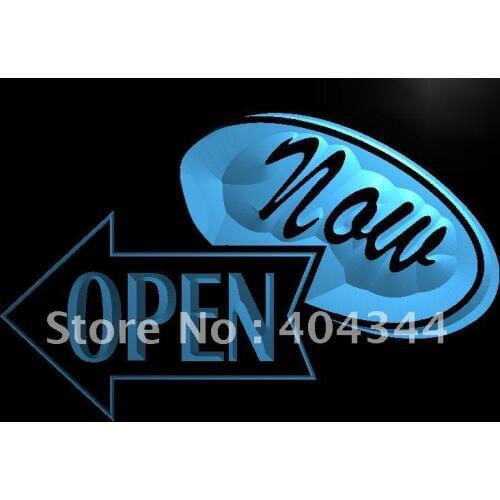 LB790- NOW OPEN Display Bar Pub NR LED Neon Light Sign home decor crafts