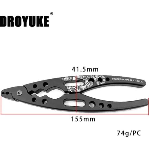 Droyuke Metal Clamp Multi-Function Shock Absorber Pliers Ball Head Pliers Clip For for RC Model 1/8 1/10 RC Car Crawler Tools