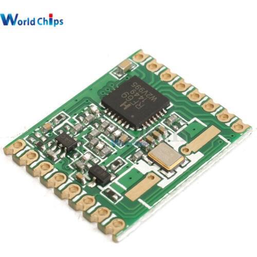 RFM69HW 868Mhz Transceiver Module High Integrated HopeRF Wireless 868S2 Module SPI 1.8-3.6V DC 0-800M Distance