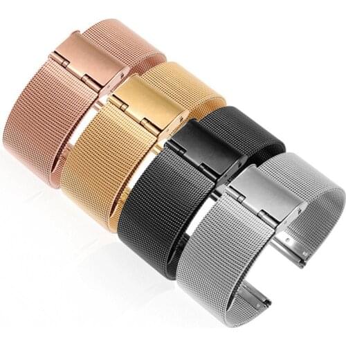 16mm 18mm 22mm 20mm Watch Band for Samsung Galaxy Watch 3 41mm 45mm 42 46 mm Active 2 Band for Gear s3 s2 stainless steel strap