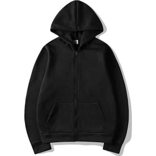 New Casual pink black gray blue zipper HOODIE Hip Hop Street wear Sweatshirts Skateboard Men/Woman Pullover Hoodies Male Hoodie