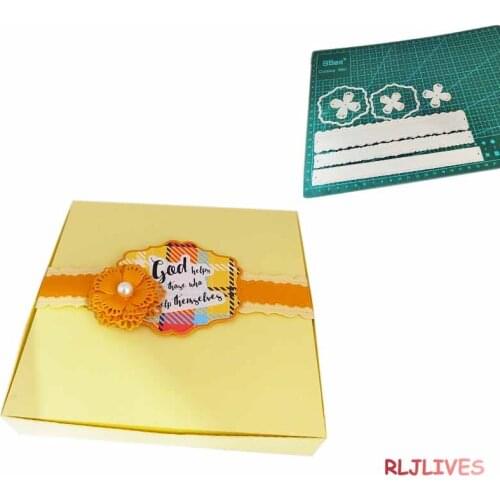 Unisex Belly Band Sets Metal Cutting Dies DIY Scrapbooking Card Stencil Paper Craft Handmade Album Handbook Decoration