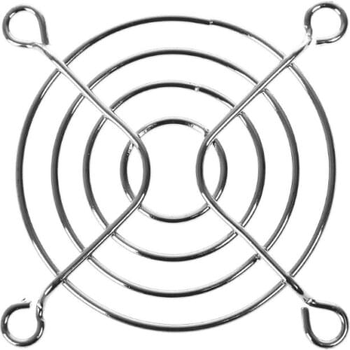 Fan Protection Net Grille 4cm/5cm/6cm/7cm/9cm/12cm Dia Iron Mesh Safety Grid For Computer Case Fans