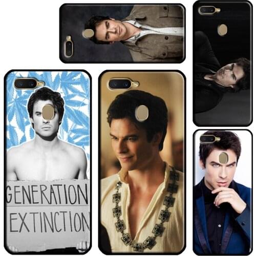 Ian Somerhalder Vampire Diaries Damon Phone Case For OPPO A91 A15 A5 A9 A53 A31 2020 A5S A3S A1K A52 A72 F5 F7 Reno 2 Z 4 Pro