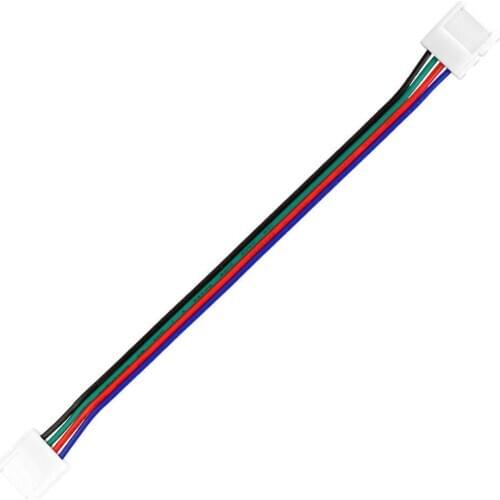 1 Pc 4-Pin Connecting Corner 4pin RGB Connector PCB Adapter For 10mm SMD 5050 RGB LED Strip Light