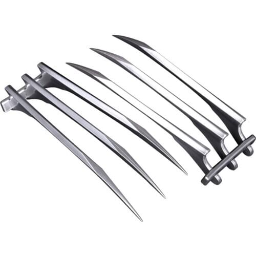 25cm Anime Wolverine Claw Hard Logan Blade Claw Paw 1:1 Cosplay Prop Safety Halloween Role Play Toy Gift