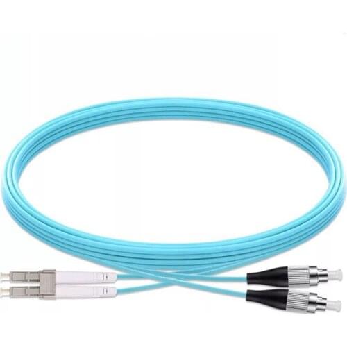 5pcs/lot FC/UPC-LC/UPC OM3 Multimode Fiber Patch cord Duplex MM Jumper Cable,PVC Jacket,.Length or Connector can be customized