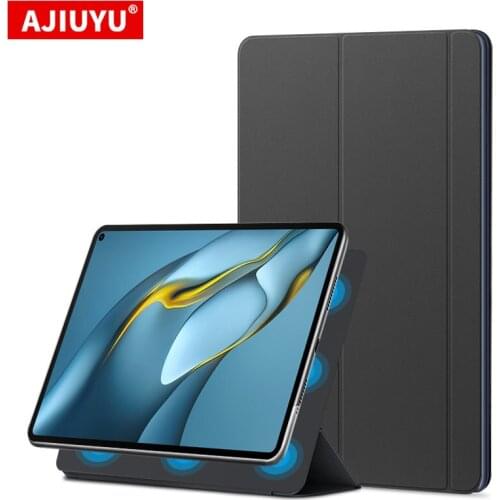 AJIUYU Case For Huawei MatePad Pro 10.8 inch 2021 Tablet Smart Shell Stand Cover protective MRR-W29 Strong Magnetic Adsorption