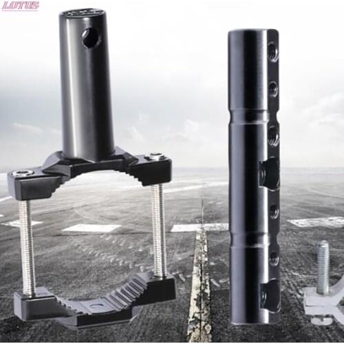 Motorcycle Bumper Mount Bracket Modified Headlight Stand Spotlight Extension Pole Frame Support Bracket Universal Hotsale 1PC