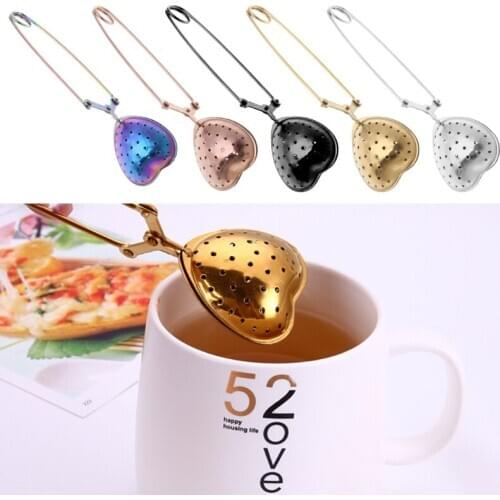 Stainless Steel Spoon Bulk Loose Tea Leaves Mesh Ball Infuser Filter Strainer