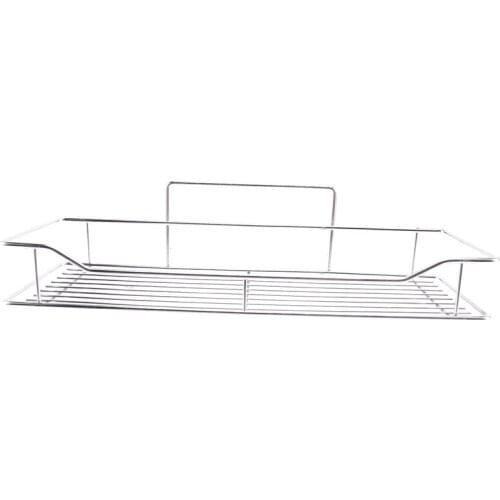 New Stainless Steel Bathroom Storage Shelf Punch-Free Kitchen Bathroom Toilet Wall Hanging Storage Rack Large