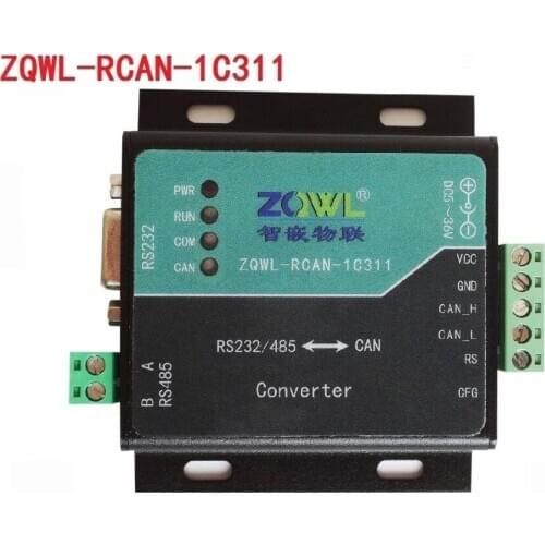 Serial to CAN to Serial-to-Serial RS232/485 Transducer/Conversion Card/modbus