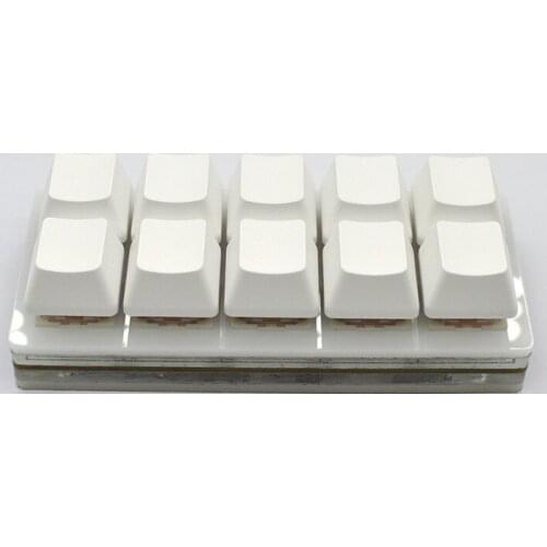 Cherry Programmable Mechanical Keyboard 10 keys Macro keypad Blue / Red Switch DIY USB Programming Shortcut Outemu Hot swap OSU