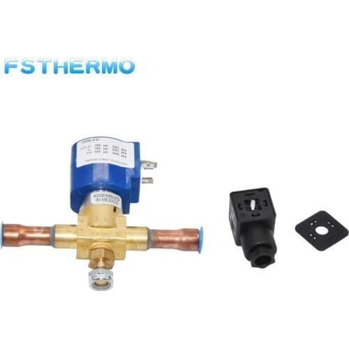 Refrigeration standard valve body, brass solenoid valve, extended extension welding solenoid valve body