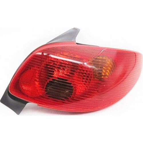 6350EP 6350HV 6351S0 6350S0 Hatchbacks Rear Lights Without Circuit Board For Peugeot 206 Taillight Free Shipping