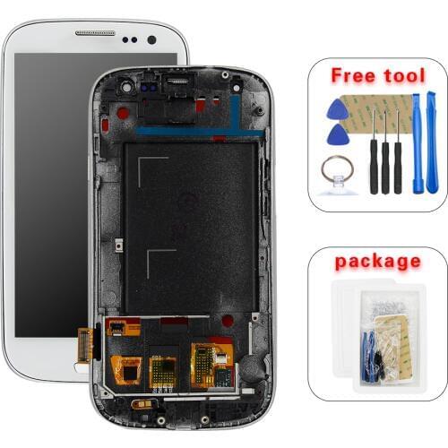 100% Test For Samsung Galaxy S III S3 i9300 i9300i i9301 i9301i i9305 Full LCD Display Touch Screen Digitizer Assembly