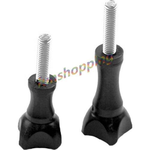 2 in 1 long + short for Gopro Screws Thumb Knob Bolt Screw for GoPro Hero 4 3+ 3 2 SJ5000 SJCAM Xiaomi Yi camera accessories