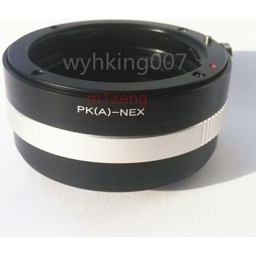 Aperture adapter ring for Pentax K PK-A DA AF lens to sony e mount nex NEX3/5/6/7 a7 a9 a7r A7RS a7s a6000 a6300 a6500 camera