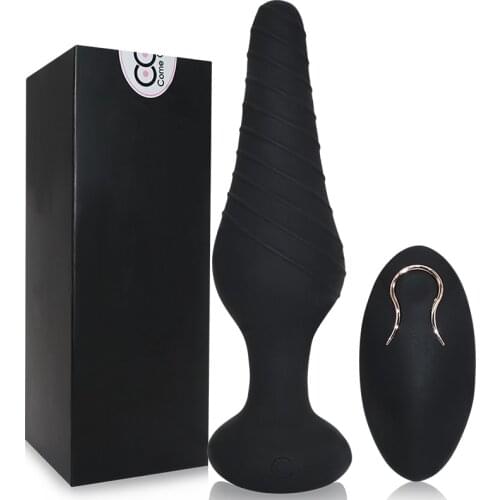 Mens Anal Vibrator Butt Plug Male Prostate Massager Remote Control Vagina Vibrate Dildos Stimulator Masturbators Women Sex Toys