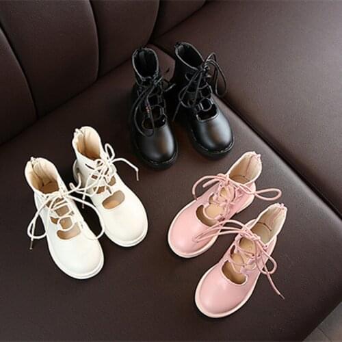 Girls Boots Kids Children Autumn Shoes Fashion