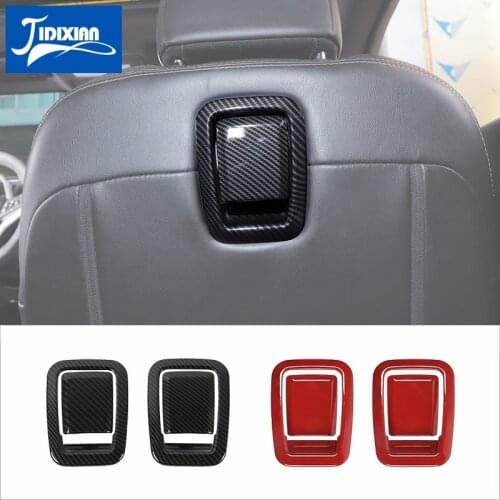 Car Seat Back Handle Decoration Cover for Chevrolet Camaro 2010 2011 2012 2013 2014 2015 Interior Accessories