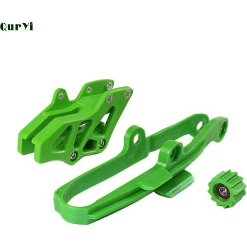 Motorcycle Chain Swingarm Guide Slider Roller Guard For KX 250F 450F KX250F KX450F KXF 250 450 KLX450 Dirt Bike 2009-2018