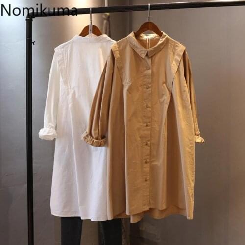 Большие блузки Nomikuma China At AliExpress