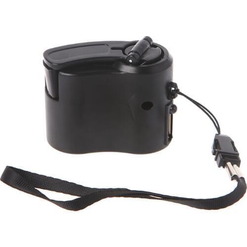 2018 New Manual Charger Emergency Outdoor Portable Hand Power USB Dynamo Crank For Phone