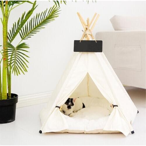 Two Sizes Of Portable Cat Tent Pet House Foldable Play House Pet Dog Tent Sleeping Nest For Small And Medium Dogs
