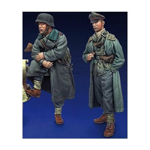 Unassambled 1/35 ancient stand man and talk include 2 Resin figure miniature model kits Unpainted