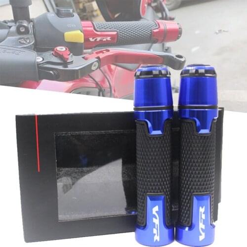 7/8'' 22MM Motorcycle CNC Handlebar Grips Handle Grip Handle bar For HONDA VFR750 VFR800 VFR1200 VFR1200F VFR 750 800 1200 1200F