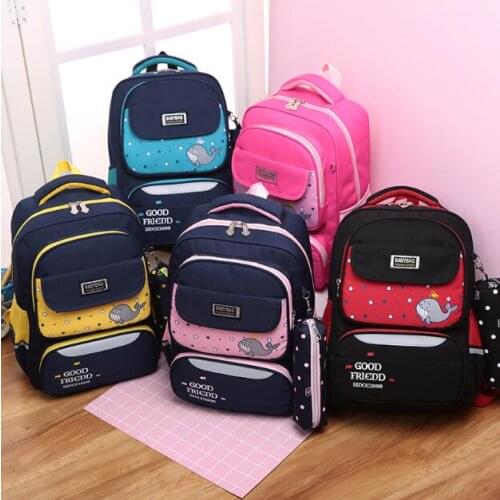 Zippers Large Capacity Girls Boy School Backpacks School Bags For boys Children Backpack Oxford Girls Schoolbags Mochila Escolar