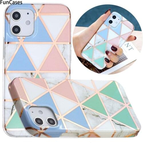 Mixing Colors Glitter Cases For capa iPhone 12 phone Accessories sFor Apple iPhone phone case 12 Pro Carcaso Soft TPU Cases Etui