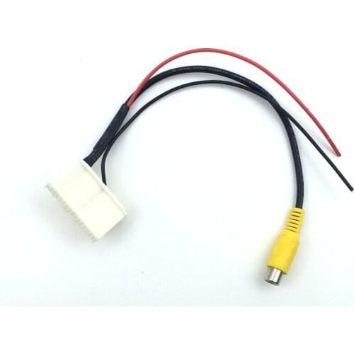 Connection Cable for Nissan X-Trail / Rogue 2013~2015 Reversing Camera to OEM Monitor / Original screen transit line