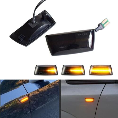 Car Styling LED Dynamic Side Marker Lamps Turn Signal Light Blinker For Opel Insignia For Astra Zafira Corsa Chevrolet Cruze