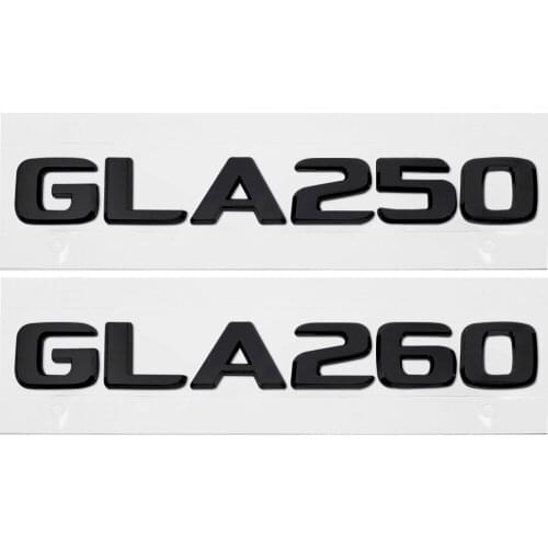 Exterior Accessories For Mercedes Benz GLA250 GLA260 GLC63 GLC200 GLC300 G500 GLA GLC Class W203 W204 Plastic Trunk Lid Emblem