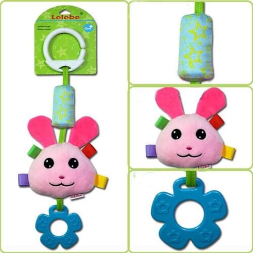 04/ 2021 Baby Infant Toy Soft Handbells baby appease the toys and music Rattles toy Developmental Toys Child gift