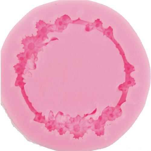 1pc 5.5cm Lace Border Silicone Mold Birds Feathers Chocolate DIY Fondant Cake Decorating Tools