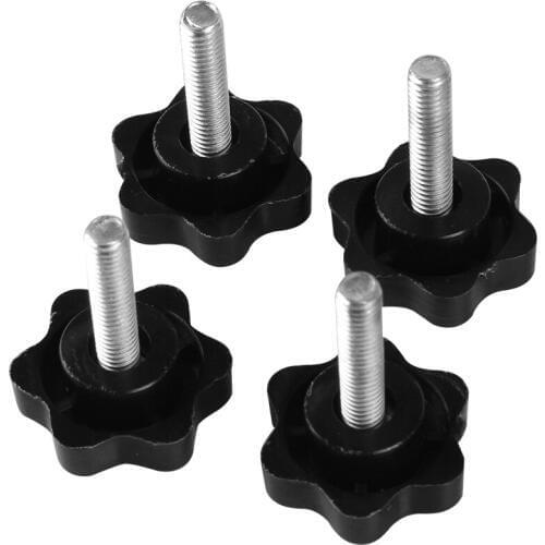 4pcs M5 Star Grip Knob Create jog stops for Openbuilds V-Slot C-Beam OpenBuilds CNC Build 3Dprinter parts