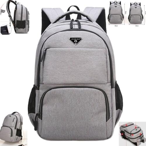 Large 15.6 Inch /17.3 Inch Laptop Backpack USB Men Computer SchoolBag Business Bag Oxford Waterproof Rucksack College Daypack