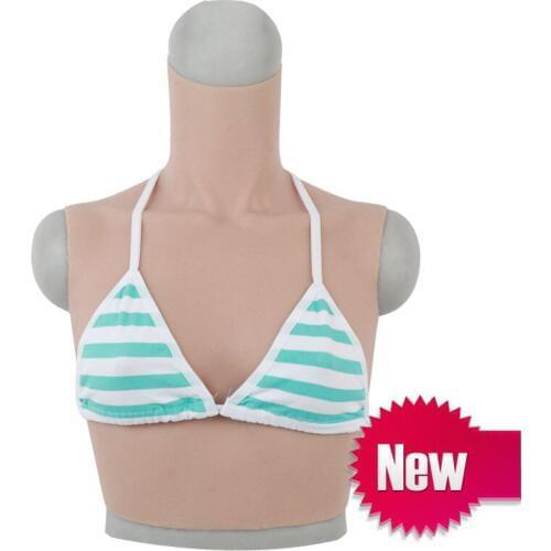 Crossdress Artificial Silicone Big Breast Forms Fake Boobs A Cup for Crossdresser Pechos Shemale Transgender Drag Sexy Queen