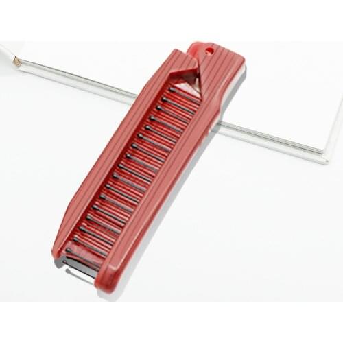 Pocket Folding Comb And Brush Hair Combs For Everyday Grooming Beauty Care Styling Hair Beard Or Mustache