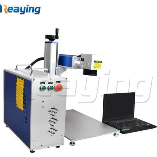 Small size split fiber laser marking machine metal marking machine metal etching machine easy to carry