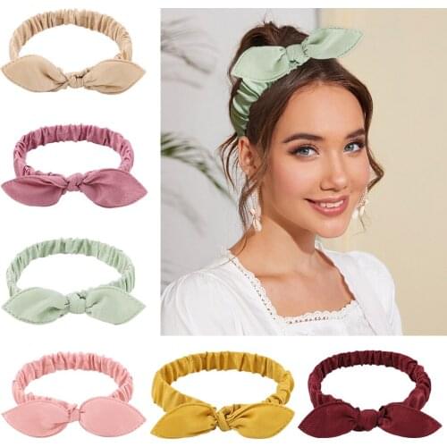 New Women Suede Soft Solid Color Headbands Vintage Cross Knot Elastic Hairbands Bandanas For Girls Hair Bands Hair Accessories